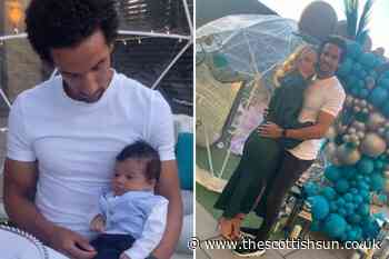 Ex-Celtic ace Scott Sinclair melts hearts cuddling baby son in birthday ‘igloo’ celebrations shared by Hel... - The Scottish Sun