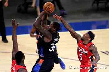 Knicks Rally Late, Top Pelicans in OT for 6th Win in Row