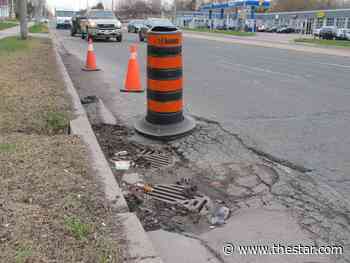 Pothole count in Toronto hits five-year low after mild winter, but jarring hazards remain - Toronto Star