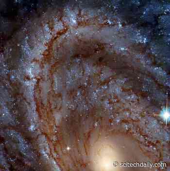 Hubble Snaps a Stunning Close-Up of a Magnificent Spiral Galaxy