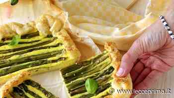 Torta salata con asparagi, ricotta, erba cipollina e groviera - Lecceprima.it