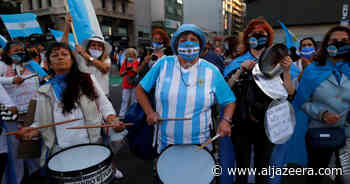 Argentina receives AstraZeneca jabs amid anti-lockdown protests - Al Jazeera English