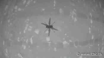 NASA's Ingenuity helicopter makes historic 1st flight on Mars