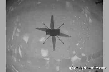 NASA Ingenuity Mars Helicopter Historic Flight Successful