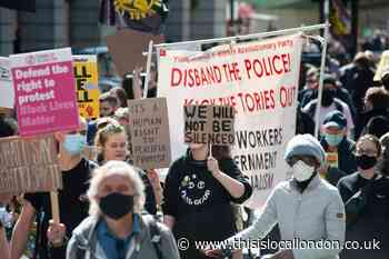 Gallery: Thousands march in London 'Kill the Bill' protest