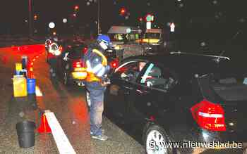 Twee bestuurders onder invloed van drugs betrapt bij controles - Het Nieuwsblad