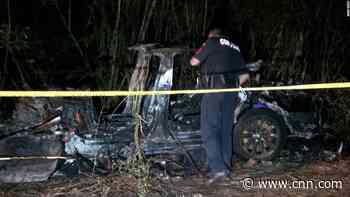 Police say no one was in driver's seat in fatal Tesla crash