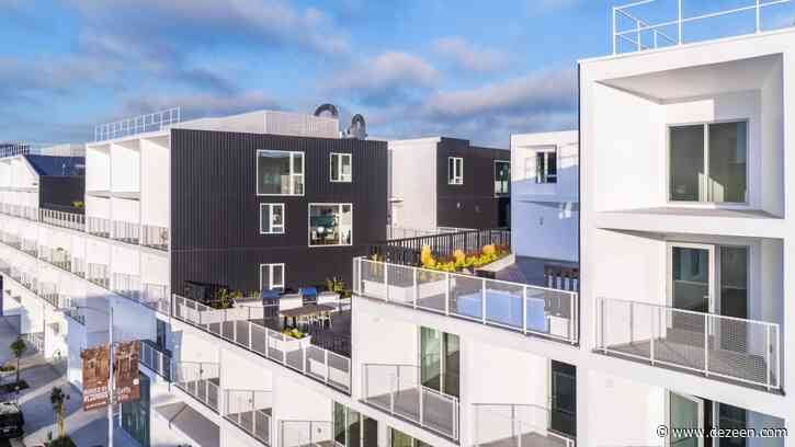 LOHA creates Westgate1515 student apartment complex in Los Angeles