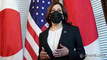 Harris says 'hard work' ahead to get infrastructure package through Congress