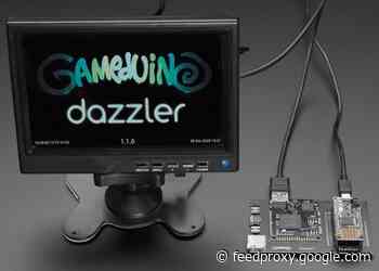 Gameduino 3X Dazzler for Feather M4