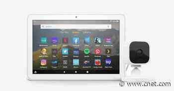 Home security bundle: Amazon Fire HD 8 tablet for Blink Mini camera for $75 (save $50)     - CNET