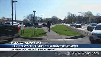 'They need their education, they need to see their friends': Local elementary school students return to full-time, in-person learning