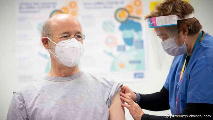 Gov. Tom Wolf Gets First Dose Of COVID-19 Vaccine