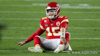 Mahomes 'ahead of schedule' after toe surgery