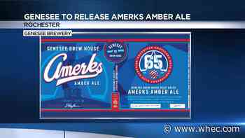 Genesee Brew House introducing Amerks Amber Ale for team's 65th anniversary