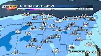 Yellow Alert: Wet snow Wednesday