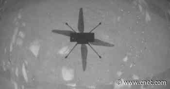 NASA Ingenuity video shows Mars helicopter making first flight on another world     - CNET