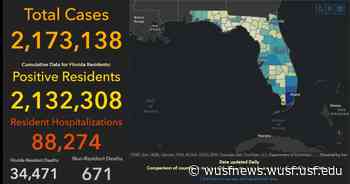 New Coronavirus Cases In Florida Dip To 7-Day Low - WUSF News