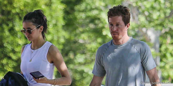 Nina Dobrev Kicks Off The Week With A Workout With Boyfriend Shaun White