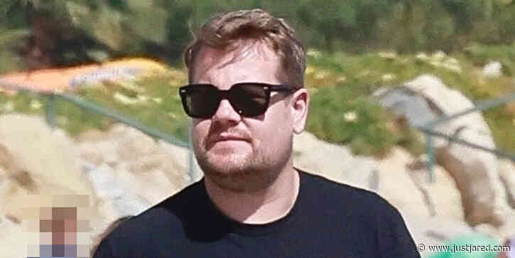 James Corden Enjoys Beach Day With Family Amid His Weight Loss Journey