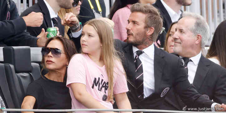 David Beckham Watches Inter Miami CF Soccer Game With Pal Tom Brady & More