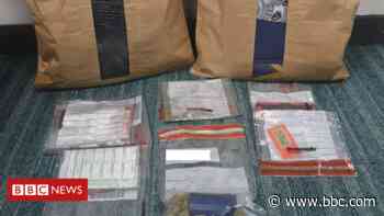 South Belfast: 'Drugs worth £200k' and gold seized - BBC News