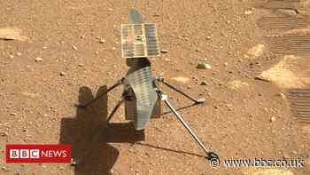 Nasa's Ingenuity Mars helicopter set for first flight