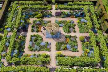 Aerial shot of spring garden wins top prize in photography competition - Dudley News