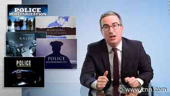 John Oliver to White Americans: 'March in the streets'