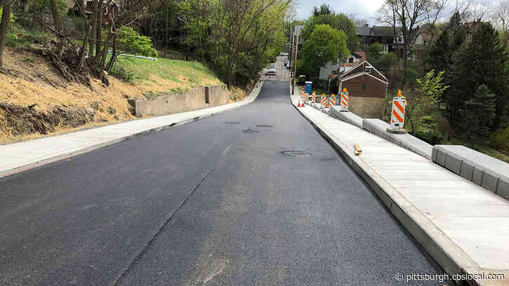 Semicir Street In Pittsburgh’s Perry North Reopens After Landslide Damaged Roadway 2 Years Ago