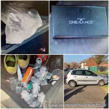 Chorley: Dealer arrested after hiding drugs in glove box