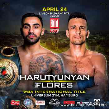 Live Stream:  Harutyunyan Vs Flores live from Hamburg, Germany