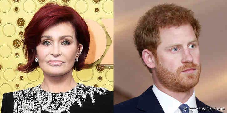 Sharon Osbourne Considers Prince Harry to Be the 'Poster Boy' of White Privilege