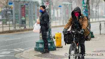 Snow is about to hit the Greater Toronto Area