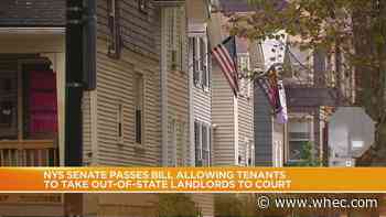 NY bill allowing tenants to take out of state landlords to court now awaiting Governor's signature
