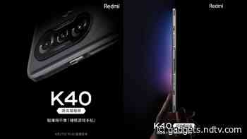 Redmi K40 Game Enhanced Edition to Launch on April 27, Retractable Shoulder Buttons Teased