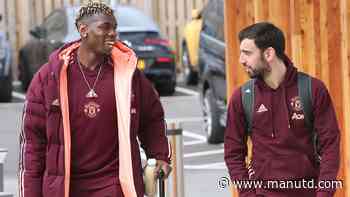 Bruno Fernandes discusses playing with world class Paul Pogba April 2021 - Manchester United