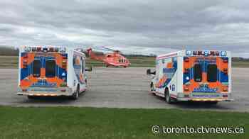 Two people airlifted to hospital after multi-vehicle crash near Lindsay, Ont.
