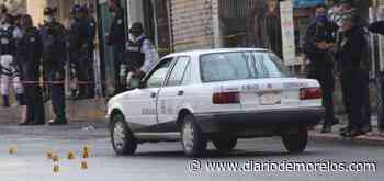 A metros de cuartel de policía, ejecutan a taxista en Cuernavaca - Diario de Morelos