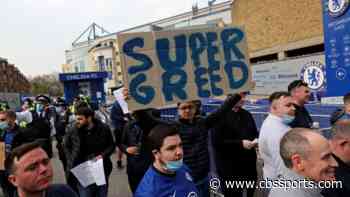 European Super League: Chelsea, Liverpool fans protest breakaway plans ahead of Premier League matches