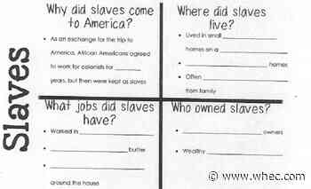 Pittsford superintendent apologizes for 'highly insensitive' 4th-grade worksheet on slavery