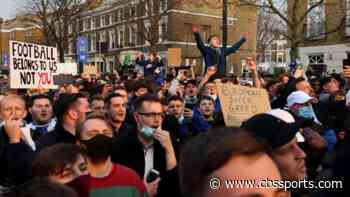 WATCH: Chelsea supporters' protest turns to celebration as club backs out of Super League