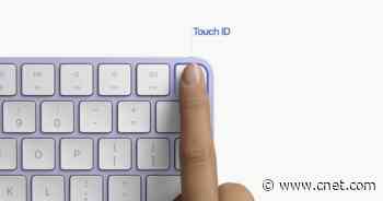 The iMac is getting Touch ID for the first time, thanks to Apple's new Magic Keyboard     - CNET