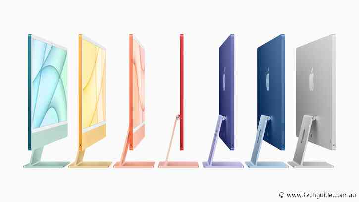 The powerful new M1 iMac is just 11.5mm thick and available in a range of colours