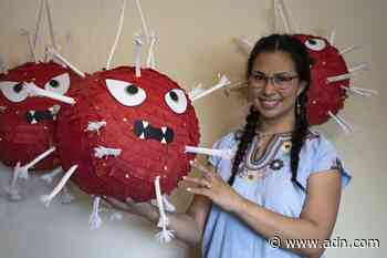 A pandemic hit: Anchorage pinata maker expands with coronavirus-shaped pinatas - Anchorage Daily News