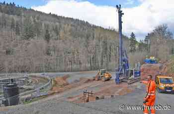 Neue Zufahrt zur Kläranlage bereits hergestellt - Hardheim - Nachrichten und Informationen - Fränkische Nachrichten