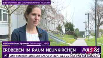 Seismologin Apoloner zum Erdbeben in Neunkirchen - PULS 24