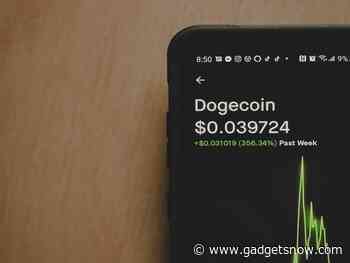Dogecoin cryptocurrency slumps after hashtag-fueled surge to record high