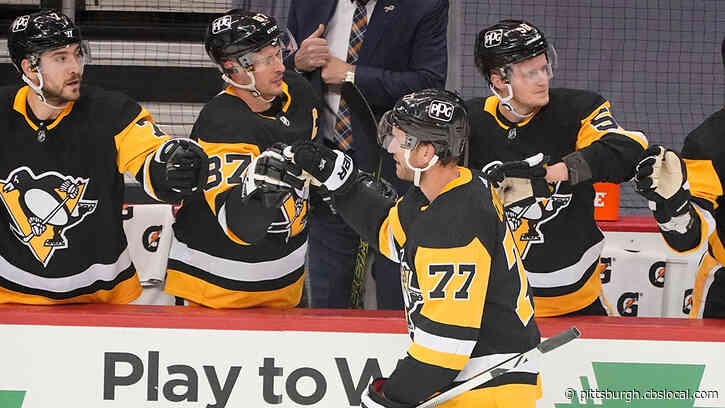 Jeff Carter Scores First With Pittsburgh In 7-6 Win Over Devils