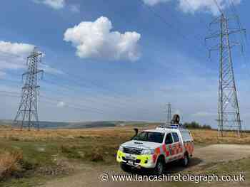 Rossendale Pendle Mountain Rescue Team airlift man to safety